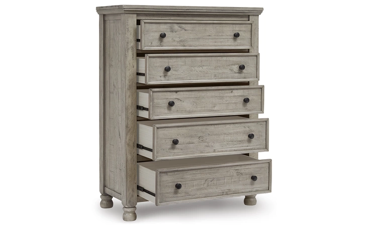 Harrastone FIVE DRAWER CHEST ASHLEY Gray B816-46