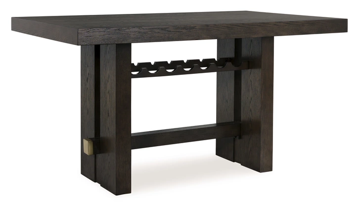 Burkhaus RECT Dining Room Counter Table ASHLEY Dark Brown D984-32