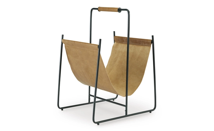 Faronworth Magazine Rack ASHLEY Brown/Black A4000668