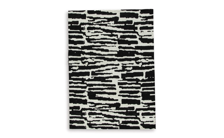 Bramshaw Medium Rug ASHLEY Black/Ivory R406762