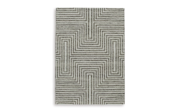Jossen Medium Rug ASHLEY Ivory/Gray R406832