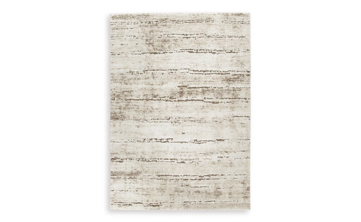 Kasney Medium Rug ASHLEY Cream/Brown R406852