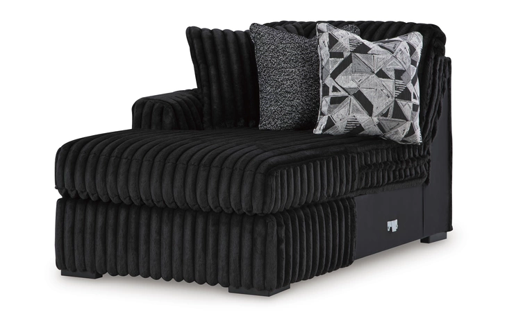 Midnight-Madness LAF Corner Chaise ASHLEY Onyx 9810316