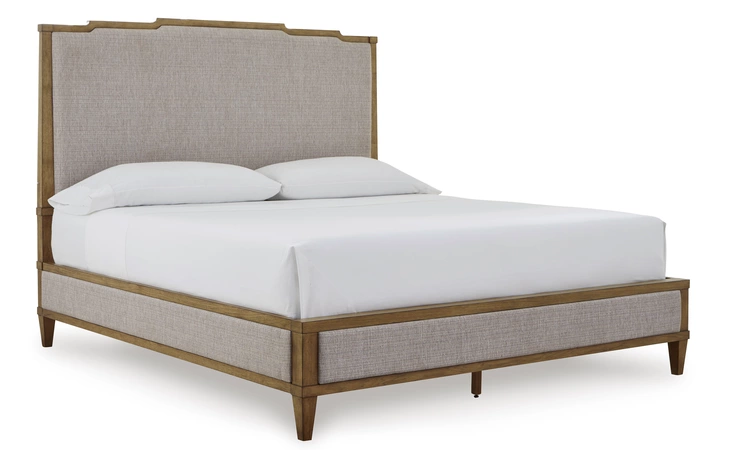 Sharlance KING/CAL KING UPH PANEL HDBD ASHLEY Light Brown B895-58