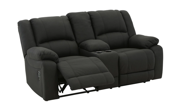 Cordelian DBL REC LOVESEAT W/CONSOLE ASHLEY Black 3680694