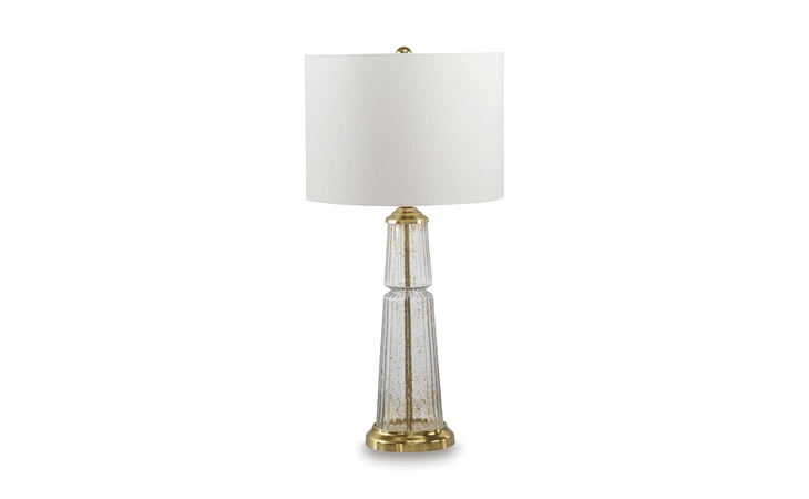  GLASS TABLE LAMP (1/CN) ASHLEY FURNITURE  L430884
