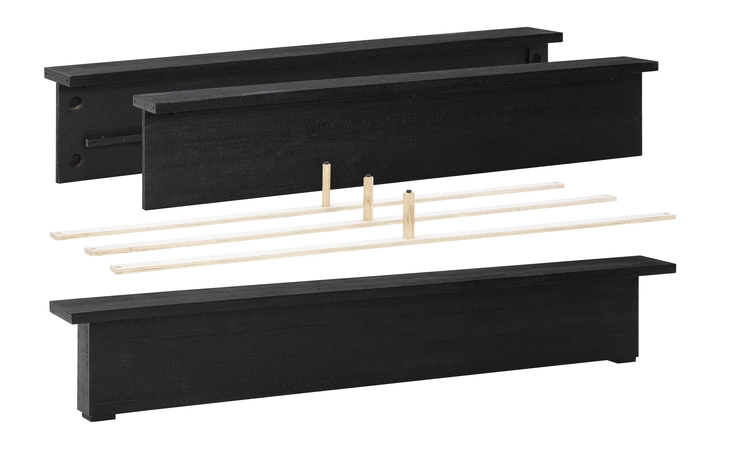  KING PANEL FOOTBOARD W/RAILS ASHLEY FURNITURE  B768-56