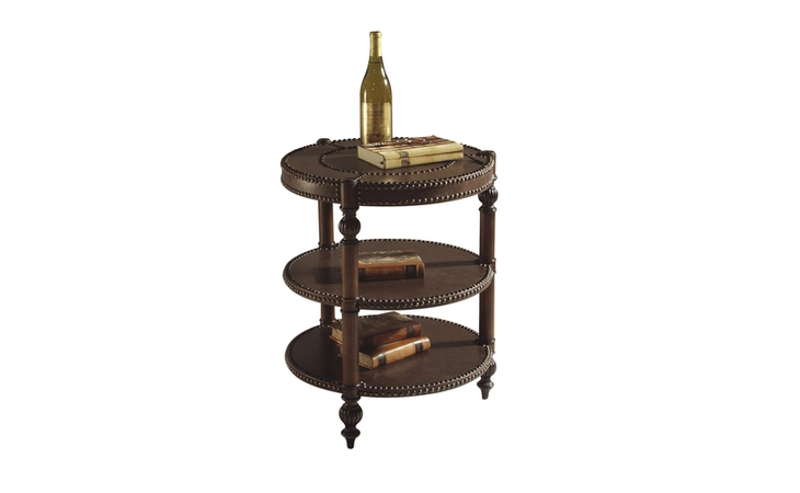 T1255-05  ROUND END TABLE T1255 - FERNDALE