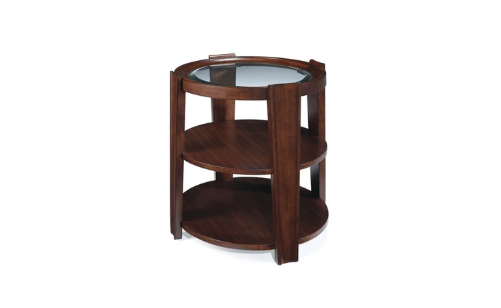 T1559-07  OVAL END TABLE