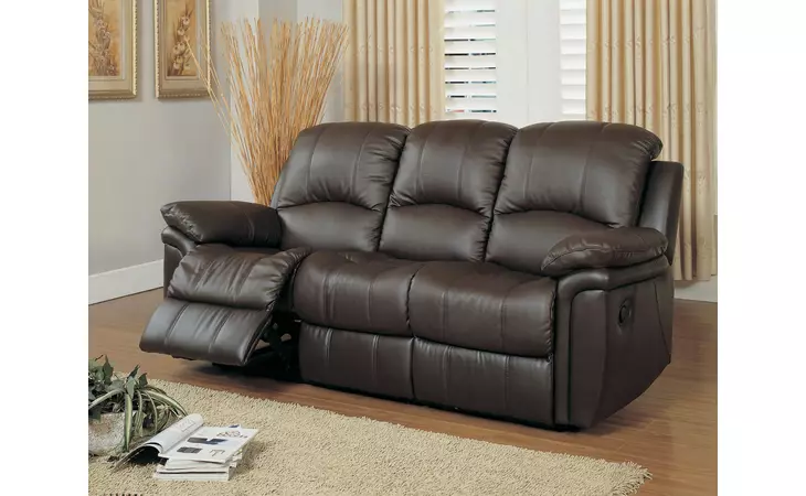 Leather RECLINER LOVESEAT DECORA  2995L