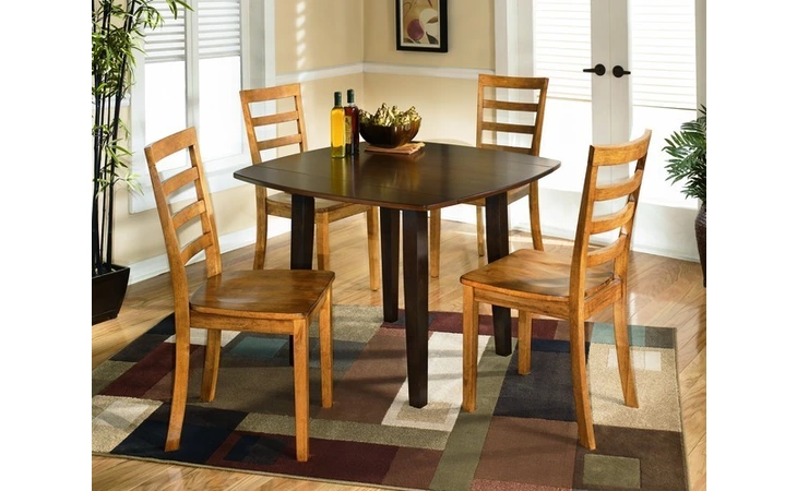 D330-24 DINING ROOM DROP LEAF TABLE-DINING-VICE VERSA ASHLEY  D330-24