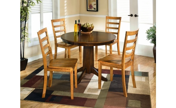 D330-25  DINING ROOM PEDESTAL TABLE-DINING-VICE VERSA