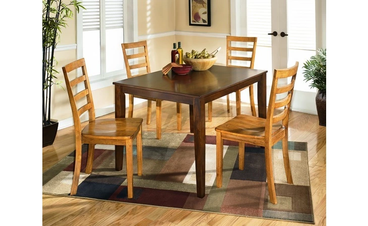 D330-26 RECTANGULAR DINING TABLE (DK BROWN),VICE VERSA ASHLEY  D330-26