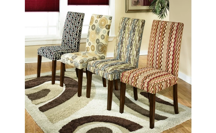 D360-03 DINING ROOM SIDE CHAIR (2 CN)-DINING-VICE VERSA ASHLEY  D360-03