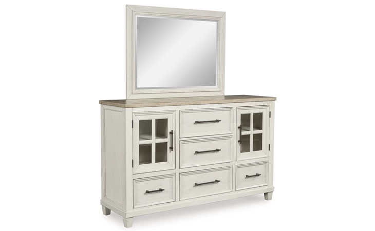 Shaybrock  ASHLEY FURNITURE Antique White/Brown B683-36