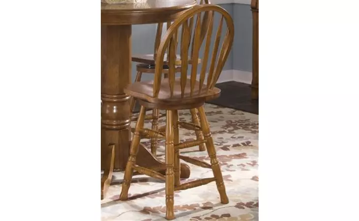 10-B55324 24 INCH ARROW BACK BARSTOOL NOSTALGIA LIBERTY  10-B55324