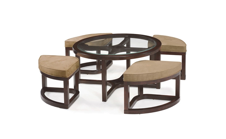 T1020-35  ROUND ACCENT TABLE