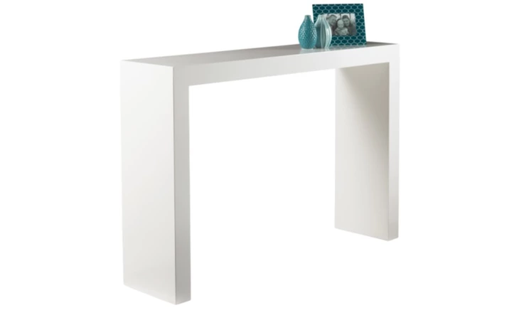 ARCH ARCH CONSOLE TABLE - HIGH GLOSS WHITE SUNPAN FURNITURE  89586