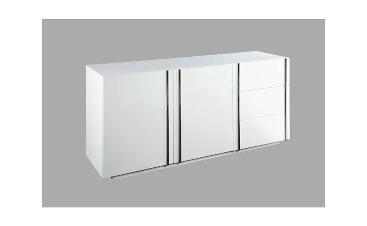 43586 BRUSSELS SIDEBOARD HIGH GLOSS WHT*PG62 SUNPAN  43586