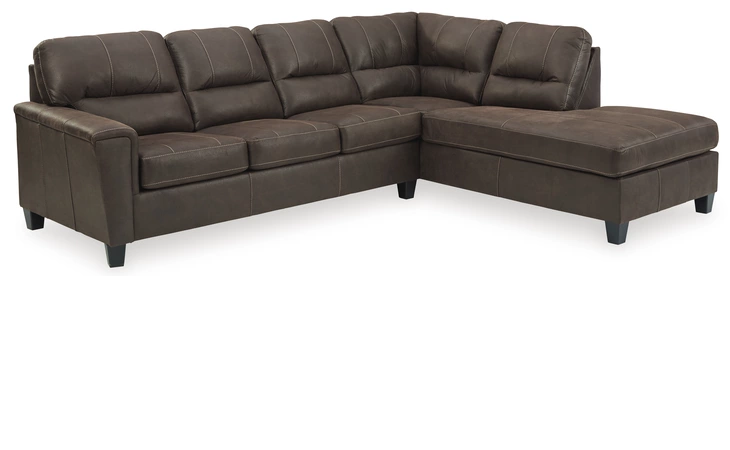 Navi Chestnut RAF CORNER CHAISE|LAF SOFA KING KOIL  9400317|9400366