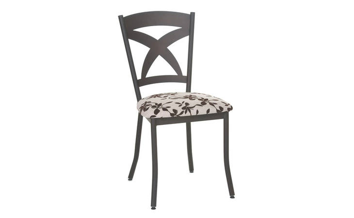 30151 Marcus MARCUS UPHOLSTERED SEAT AND METAL BACKREST