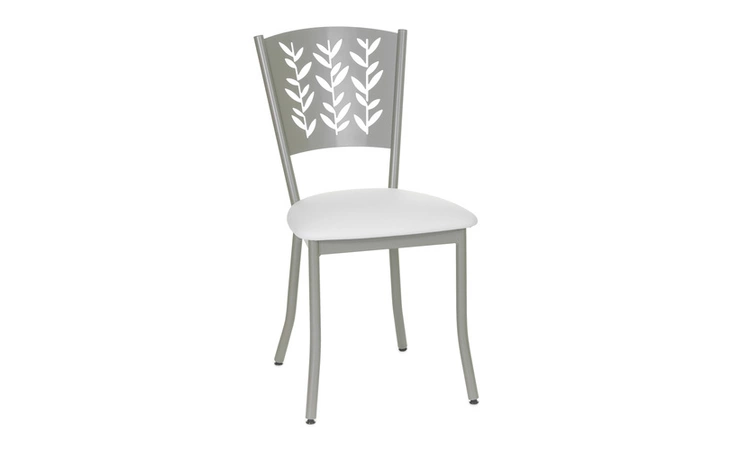 30157 Mimosa CHAIR MIMOSA UPHOLSTERED SEAT AND METAL BACKREST