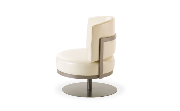 Singapour SINGAPOUR LOUNGE CHAIR UPHOLSTERED SEAT AND BACKREST AMISCO  30435