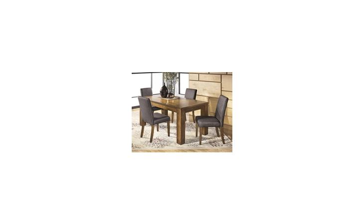 HAULANI RECTANGULAR DINING ROOM TABLE ASHLEY  D391-25