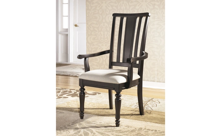 D581-01A  DINING ROOM ARM CHAIR (2 CN)-FORMAL DINING-LOUDEN