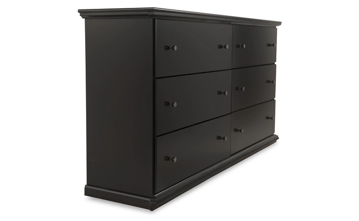 Maribel SIX DRAWER DRESSER ASHLEY Black B138-31