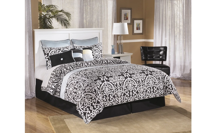 Bostwick Shoals QUEEN PANEL HEADBOARD ASHLEY White B139-57