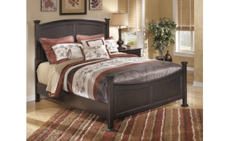 Jesstean QUEEN POSTER HDBD FTBD-MASTER BEDROOM-CHELTON ASHLEY FURNITURE Light Gray B584-81