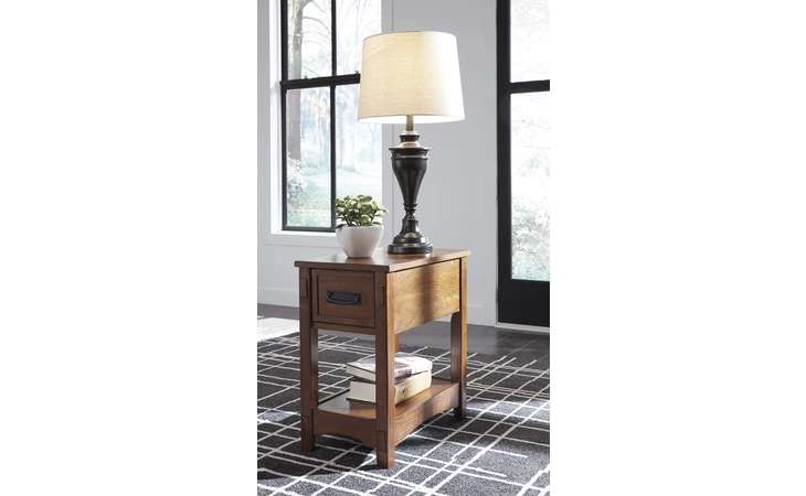 Breegin CHAIR SIDE END TABLE ASHLEY Multi T007-319
