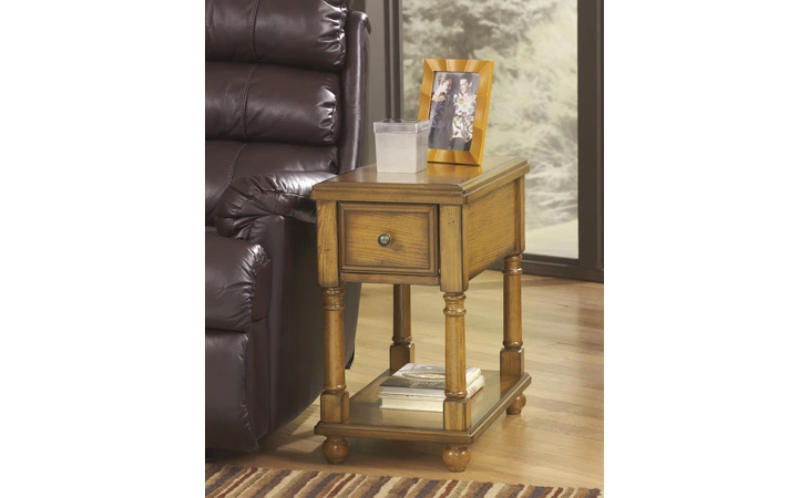 T007-430 Breegin CHAIR SIDE END TABLE BREEGIN