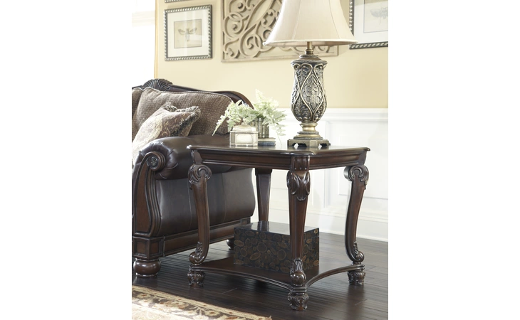 NORCASTLE SQUARE END TABLE NORCASTLE ASHLEY  T519-2