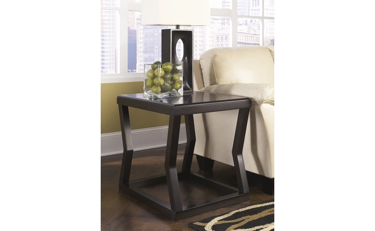 Kelton RECTANGULAR END TABLE ASHLEY Espresso T592-3