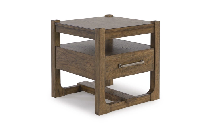 Cabalynn SQUARE END TABLE ASHLEY Light Brown T974-2