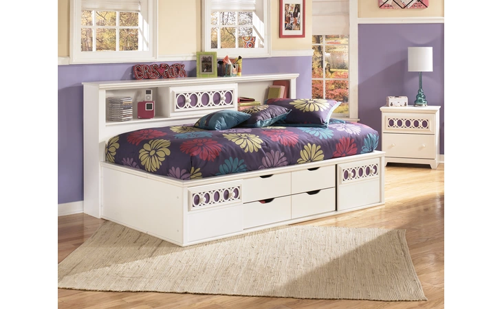 ZAYLEY TWIN FULL STORAGE FOOTBOARD ASHLEY  B131-51