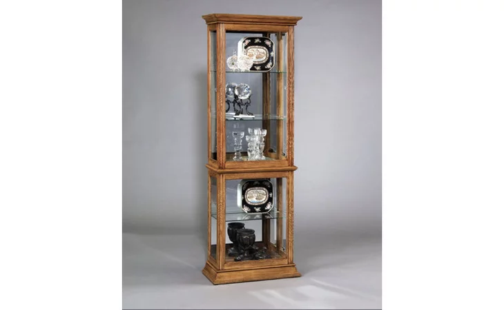 21388 CURIOS SLIDING FRONT CURIO PULASKI  21388