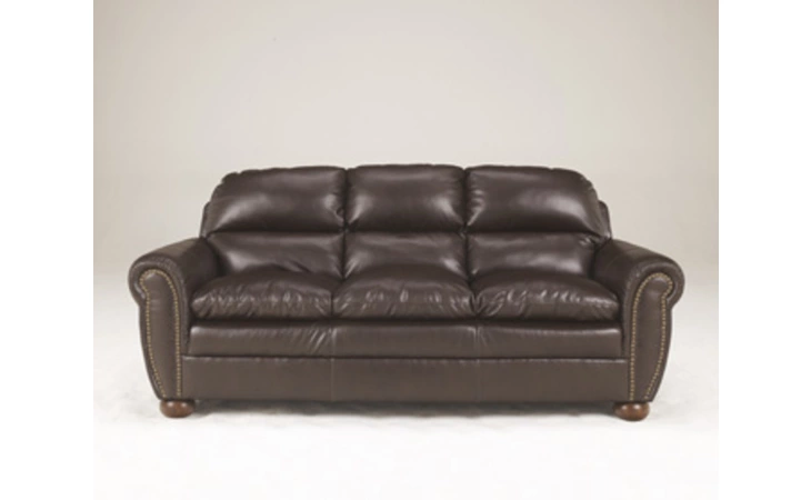 Leather SOFA-STATIONARY LEATHER-LEVAR DURABLEND - SABLE ASHLEY  1350138