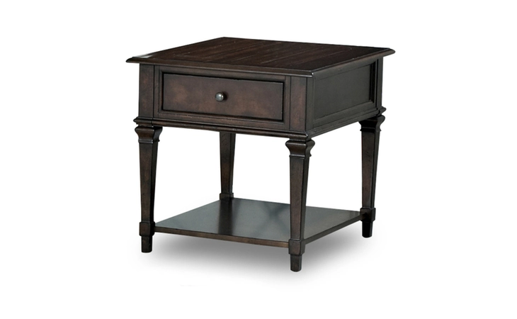 824-809  END TABLE BORDEAUX