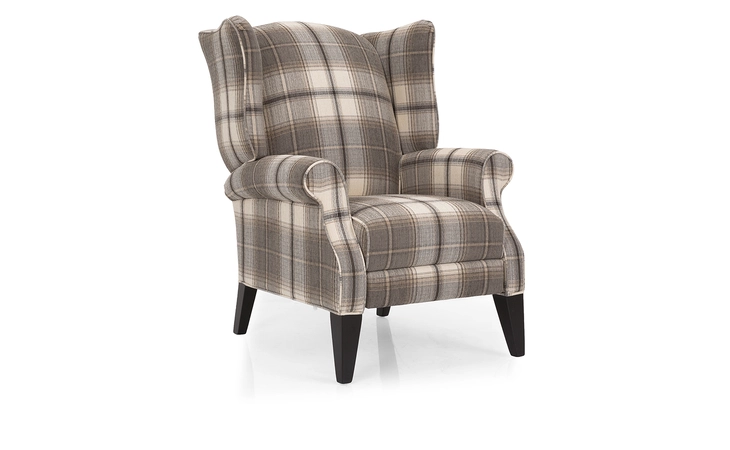 2220-C 2220 2220-C PUSH BACK RECLINER WING CHAIR (56 DEPTH WHEN FULLY RECLINED) PILLOWS=0