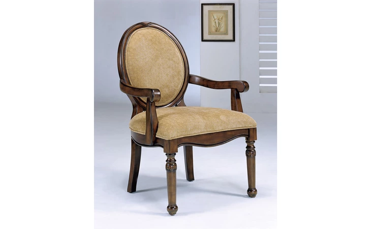 1663  CAMEO BACK.ACCENT CHAIR.