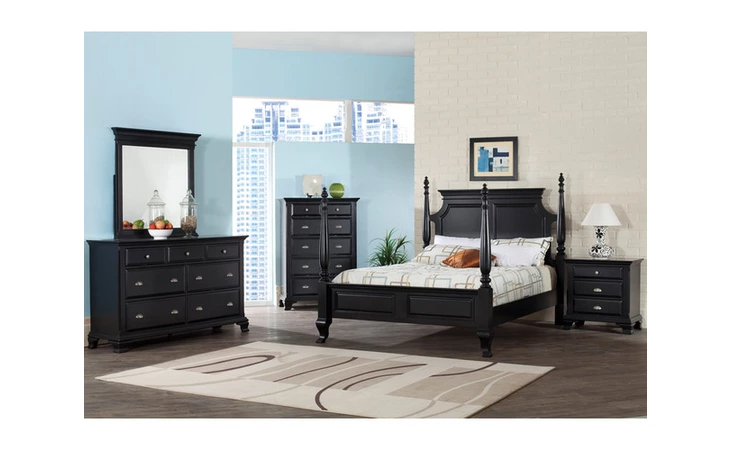 20016-D  DRESSER BLACK