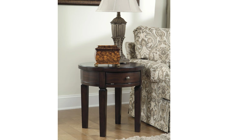 T516-6 HOLLOWAY ROUND END TABLE