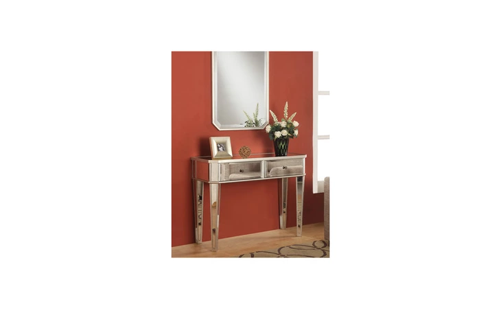 233-225 MIRRORED CONSOLE POWELL  233-225