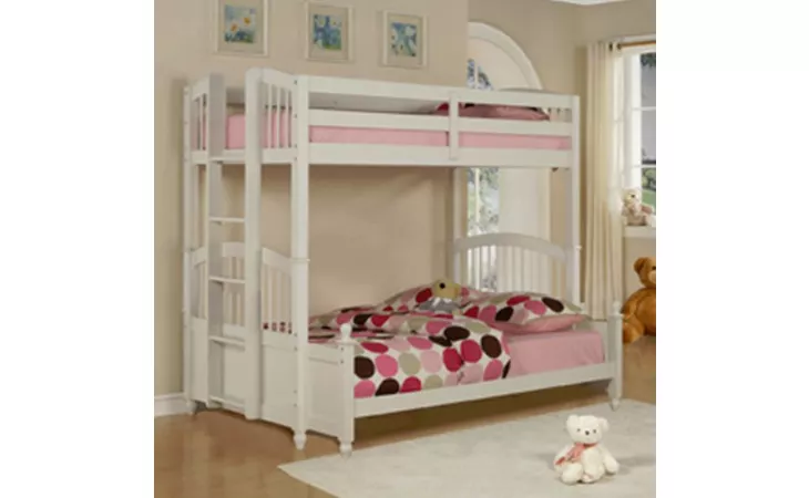 270-037M2  MAY TWIN FULL BUNK BED - 270-037 + 270-136