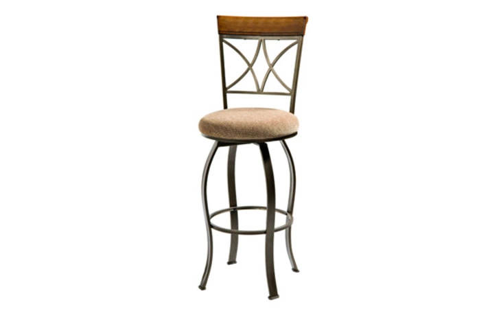 697-481  METAL HAMILTON SWIVEL BARSTOOL