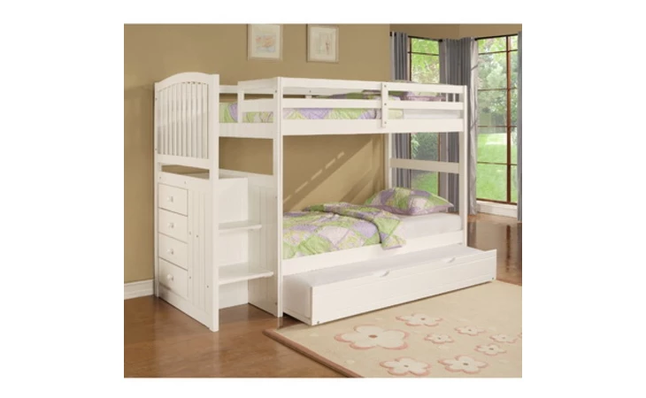 929-078  ANGELICA WHITE TWIN TRUNDLE