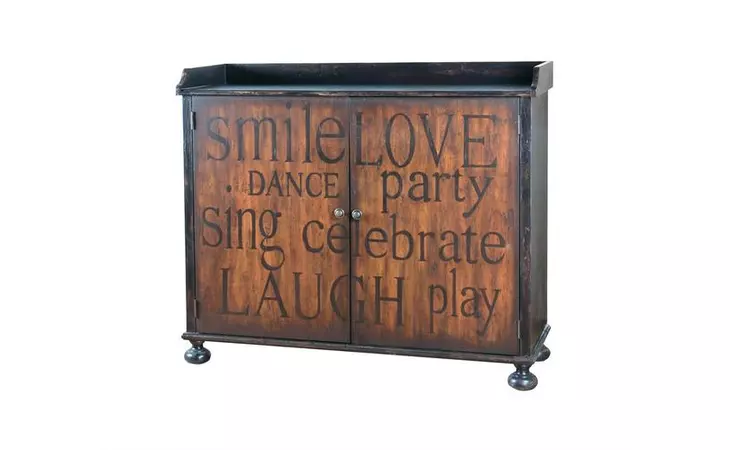 549159 WINE CABINET ITEMS - NON-DROP SHIP PULASKI  549159